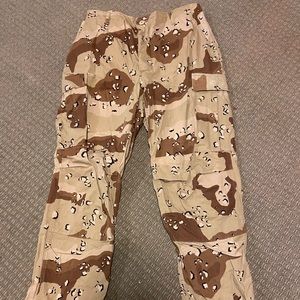 Authentic military uniform pants